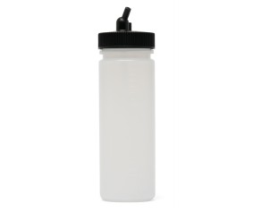 Iwata Big Mouth Airbrush Bottle 4 oz / 118 ml Cylinder With 38 mm Adaptor Cap