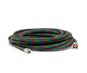 Iwata 20' Braided Nylon Covered Airbrush Hose with Iwata Airbrush Fitting & 1/4