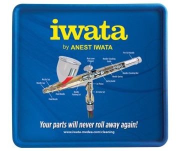 Iwata Raised Ridge Airbrush Cleaning Mat