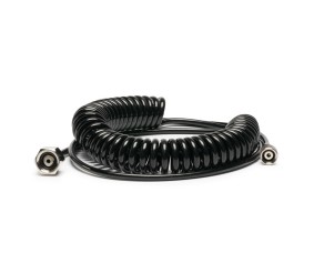 Iwata 10' Cobra Coil Airbrush Hose with Iwata Airbrush Fitting and 1/4