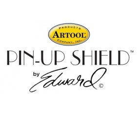 Iwata Artool #10 Pin Up Shield Freehand Airbrush Template by Edward Reed
