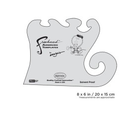Iwata Artool FH1 Freehand Airbrush Template by Eddie Young