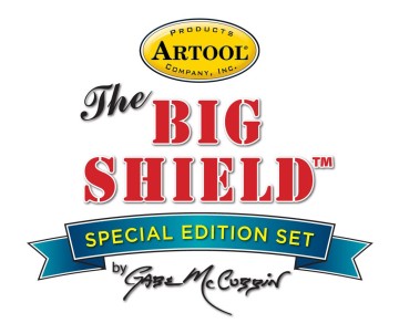 Iwata Artool The Big Shield Special Edition Set Freehand Airbrush Template by Gabe McCubbin