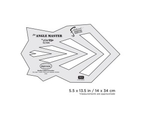 Iwata Artool #9 The Angle Master Freehand Airbrush Template by Gary Padilla