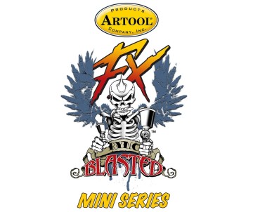 Iwata Artool Blasted FX Mini Series Set Freehand Airbrush Template by Ryan 