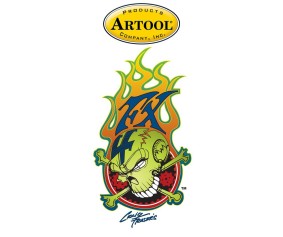 Iwata Artool FX4 Gator Freehand Airbrush Template by Craig Fraser