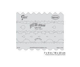 Iwata Artool Intro Series Freehand Airbrush Template by Robert Paschal