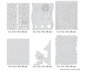 Iwata Artool Kustom FX Mini Series Freehand Airbrush Template by Craig Fraser