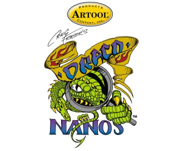 Iwata Artool Draco Nano Freehand Airbrush Template by Craig Fraser