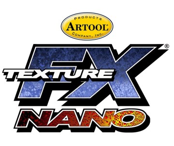 Iwata Artool Texture FX Nano Series Freehand Airbrush Templates by Gerald Mendez