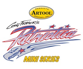 Iwata Artool Patriotica Mini Series Freehand Airbrush Template by Craig Fraser