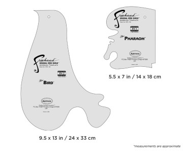 Iwata Artool Master Series Freehand Airbrush Template by Radu Vero