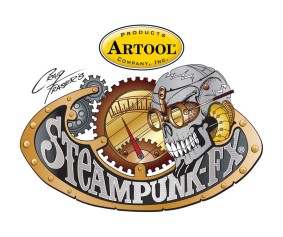 Iwata Artool Steampunk FX Junk Freehand Airbrush Template by Craig Fraser