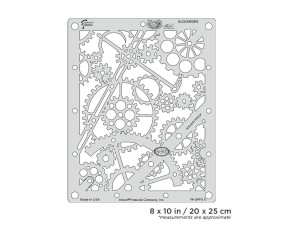Iwata Artool Steampunk FX Klockworx Freehand Airbrush Template by Craig Fraser