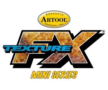 Iwata Artool Texture FX Mini Series Set Freehand Airbrush Template by Gerald Mendez