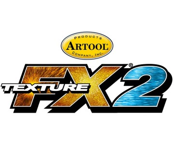 Iwata Artool Texture FX 2 Freehand Airbrush Template by Gerald Mendez