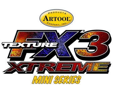 Iwata Artool Texture FX 3 Xtreme Mini Series Freehand Airbrush Templates by Gerald Mendez