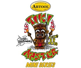 Iwata Artool Tiki Master II Mini Series Freehand Airbrush Template Set by Dennis Mathewson