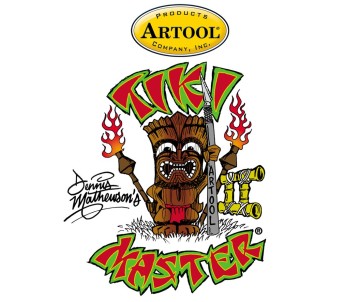 Iwata Artool Tiki Master II Tropic Tribals Freehand Airbrush Template by Dennis Mathewson