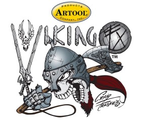 Iwata Artool Viking FX Berzerker Freehand Airbrush Template by Craig Fraser