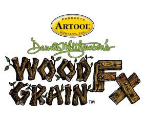 Iwata Artool Wood Grain FX Freehand Airbrush Template Set by Dennis Mathewson