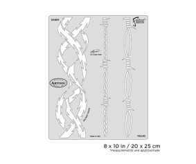 Iwata Artool FX3 Barby Freehand Airbrush Template by Craig Fraser