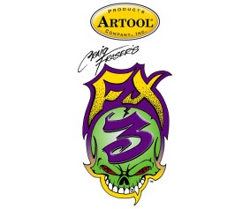 Iwata Artool FX3 Barby Freehand Airbrush Template by Craig Fraser