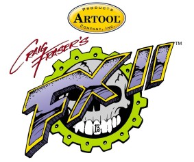 Iwata Artool FX II Gear Head Freehand Airbrush Template by Craig Fraser