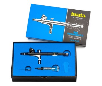 Iwata High Performance HP-B Plus Gravity Feed Dual Action Airbrush