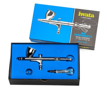 Iwata High Performance HP-C Plus Gravity Feed Dual Action Airbrush