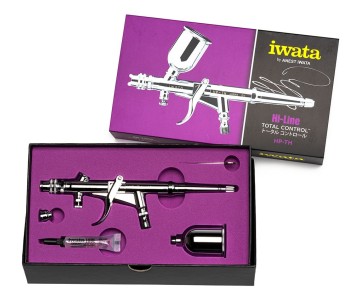 Iwata Hi-Line HP-TH Gravity Feed Dual Action Trigger Airbrush