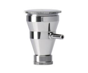 Iwata Metal Side Feed Cup 0.24 oz / 7 ml With Lid