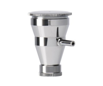 Iwata Metal Side Feed Cup 0.24 oz / 7 ml With Lid