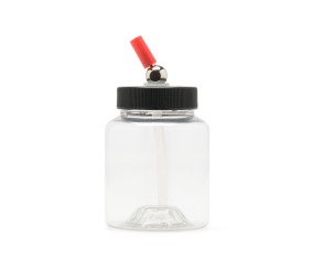 Iwata Crystal Clear Bottle 2 oz / 60 ml Jar With Adaptor Cap