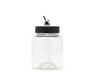 Iwata Crystal Clear Bottle 2 oz / 60 ml Jar With Adaptor Cap