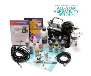 Iwata Deluxe Airbrush Kit with Eclipse HP-CS