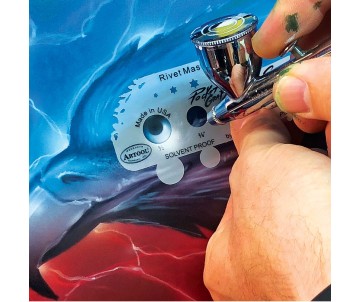 Iwata Artool PocketGraFX Freehand Airbrush Template Set by Scott MacKay