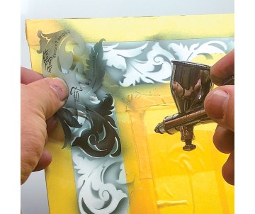 Iwata Artool PocketGraFX Freehand Airbrush Template Set by Scott MacKay