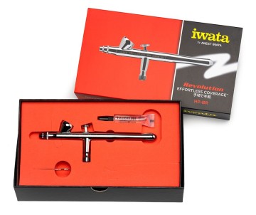 Iwata Revolution HP-BR Gravity Feed Dual Action Airbrush