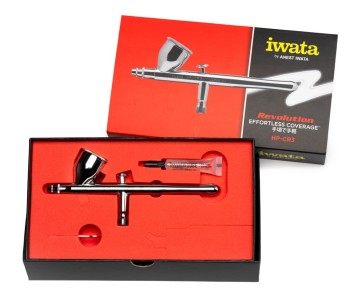 Iwata Revolution HP-CR3 Gravity Feed Dual Action Airbrush