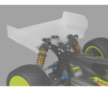JConcepts Aero B6.3 | B74.1 rear wing, 2pc. (Fits - B6.2 | B74 | B6.3 | B74.1)