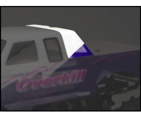 JConcepts Racerback 1 for #0302 and #0326, F-250 monster truck body 