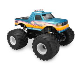 JConcepts 1993 Ford F-250 monster truck body w/racerback and visor (Fits - 7