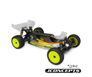 JConcepts S2 - B6.2 | B6.3 body w/ Aero wing - Light-weight (Fits - B6 | B6D | B6.1 | B6.2 | B6.3​)