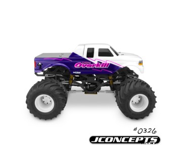 JConcepts 1993 Ford F-250 super cab monster truck body w/racerback