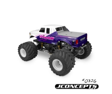 JConcepts 1993 Ford F-250 super cab monster truck body w/racerback