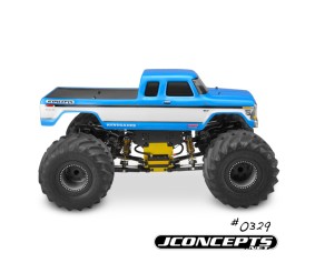 JConcepts 1979 Ford F-250 SuperCab Monster Truck Body w/Bumpers - (7