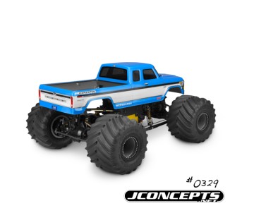 JConcepts 1979 Ford F-250 SuperCab Monster Truck Body w/Bumpers - (7