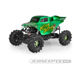 JConcepts King Sling - Mega Truck body w/ scoop & spoiler (Fits - Axial SMT10 - 7