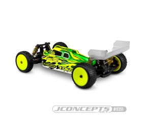 JConcepts S1 - Yokomo YZ4-SF body w/ Aero wing - (Fits - Yokomo YZ4-SF)